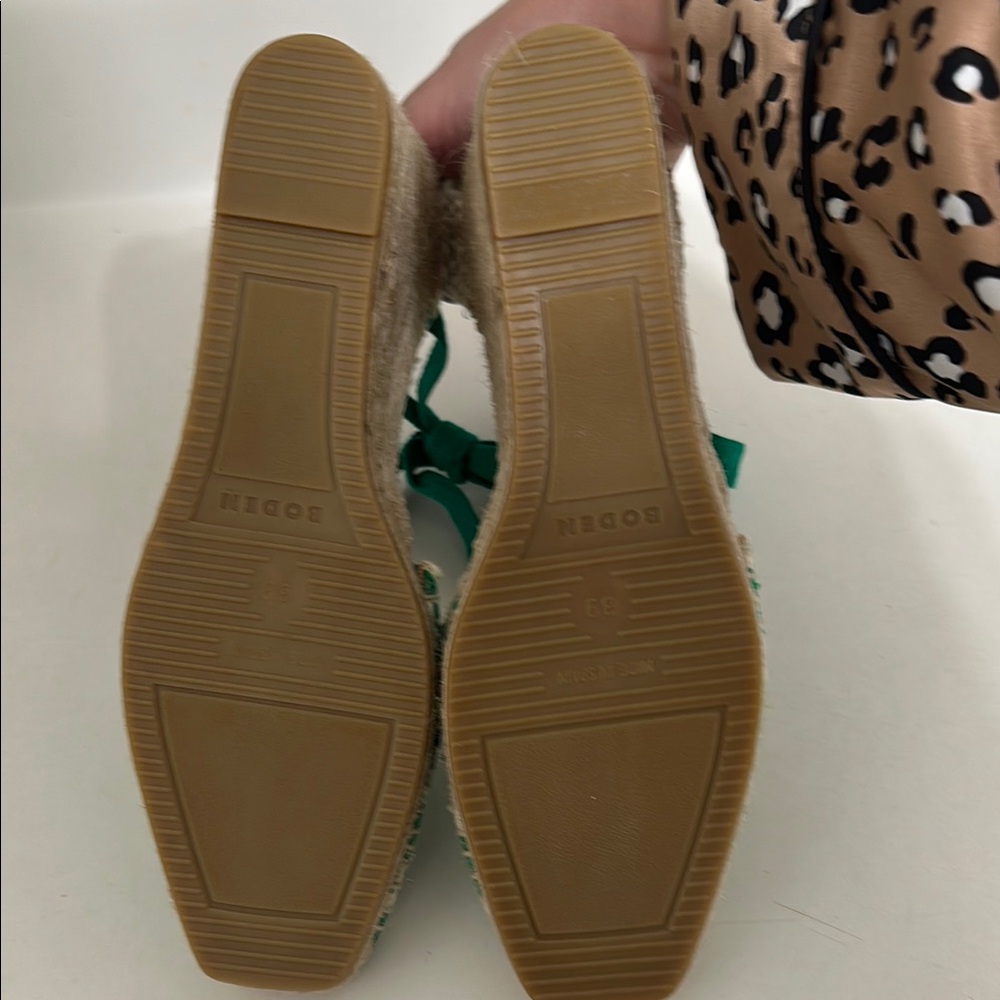 Boden Espadrille Wedges- size 39 - Picture 5 of 5